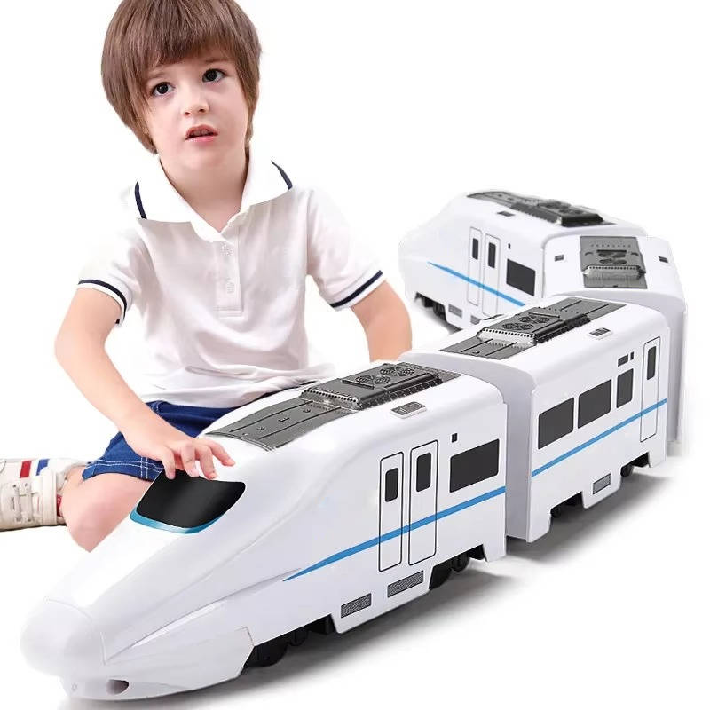 Interactieve Trein Speelgoedset met Licht en Geluid | Spelend Leren voor Peuters en Kleuters | Educatief | Sulvida