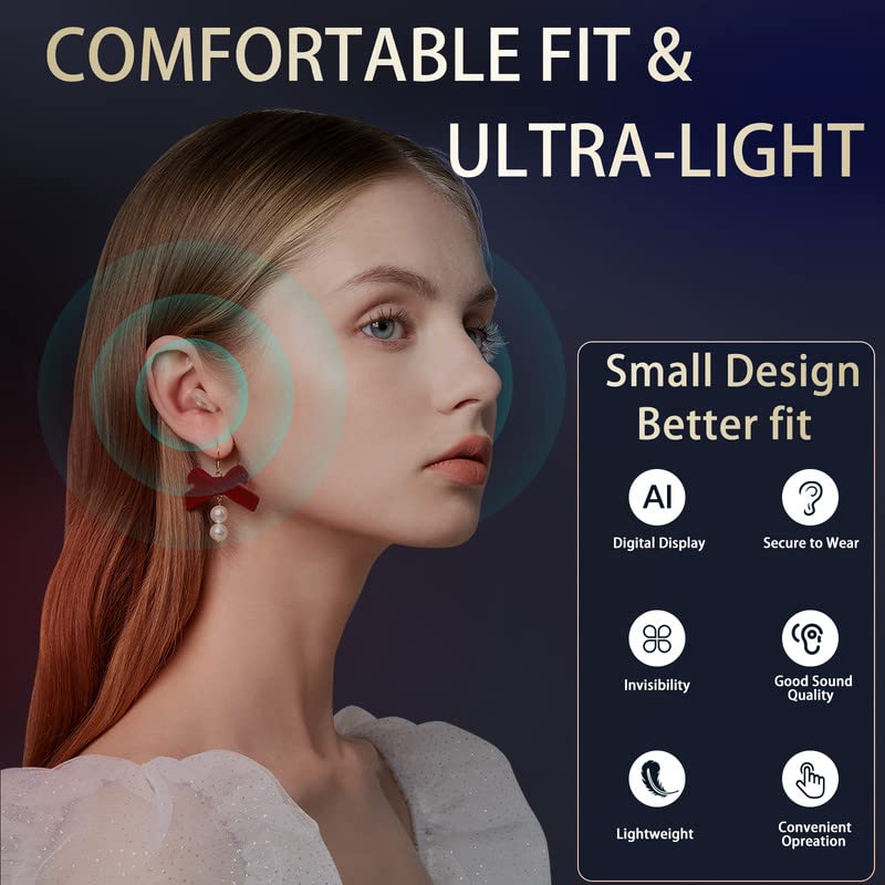 Oplaadbaar Gehoorapparaat Onzichtbaar Design Helder Geluid 30 Uur Batterij Comfortabele In-Ear Pasvorm | Sulvida