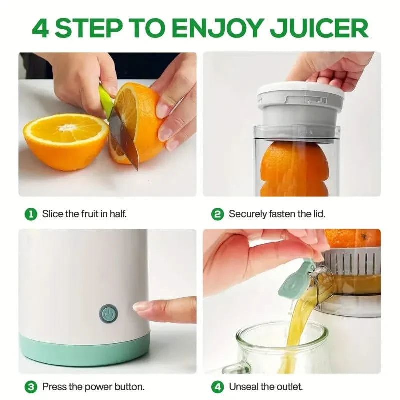 Mini blender do smoothie, ładowany, do owoców – bezprzewodowy, przenośny blender USB do domu i w podróż | Sulvida