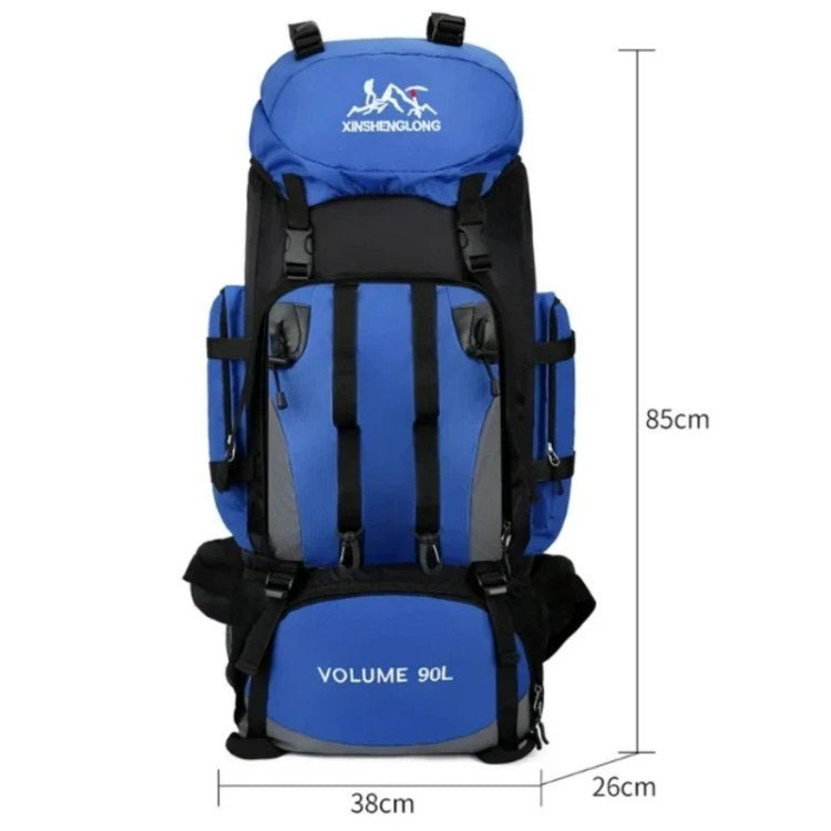 Waterdichte Reisrugzak 90 Liter Outdoor Trektochten Bergwandelen Camping Backpack Avonturiers Wandelen | Sulvida