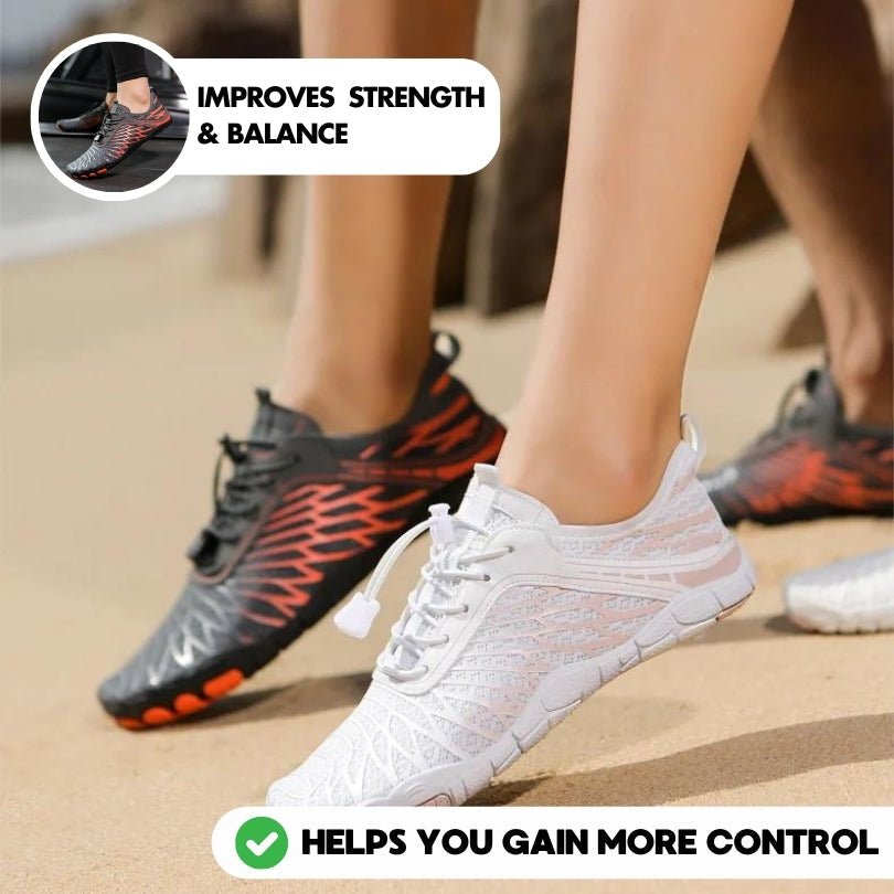Flexibele barefoot wandelschoen unisex met antislipzool voor natuurlijke bewegingsvrijheid gezonde voeten | Sulvida