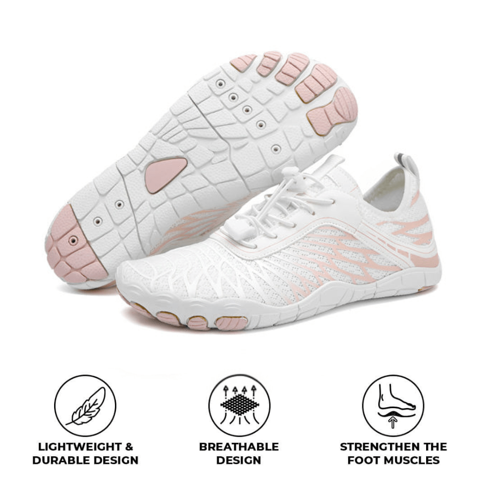Flexibele barefoot wandelschoen unisex met antislipzool voor natuurlijke bewegingsvrijheid gezonde voeten | Sulvida
