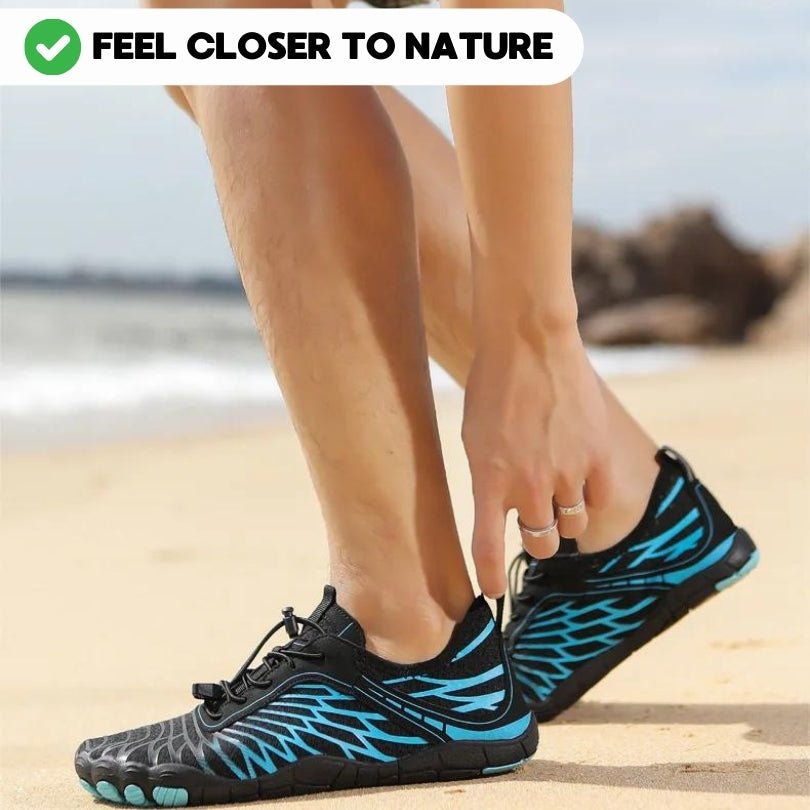 Flexibele barefoot wandelschoen unisex met antislipzool voor natuurlijke bewegingsvrijheid gezonde voeten | Sulvida