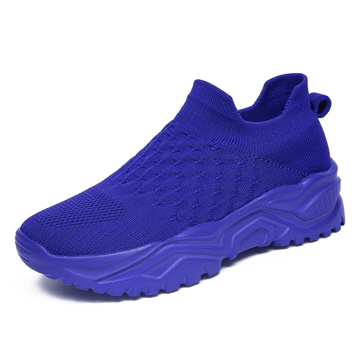 Orthopedische Instapschoenen Unisex Blauw Slip-On Comfortschoenen Voetondersteuning Lichtgewicht Dagelijks | Sulvida