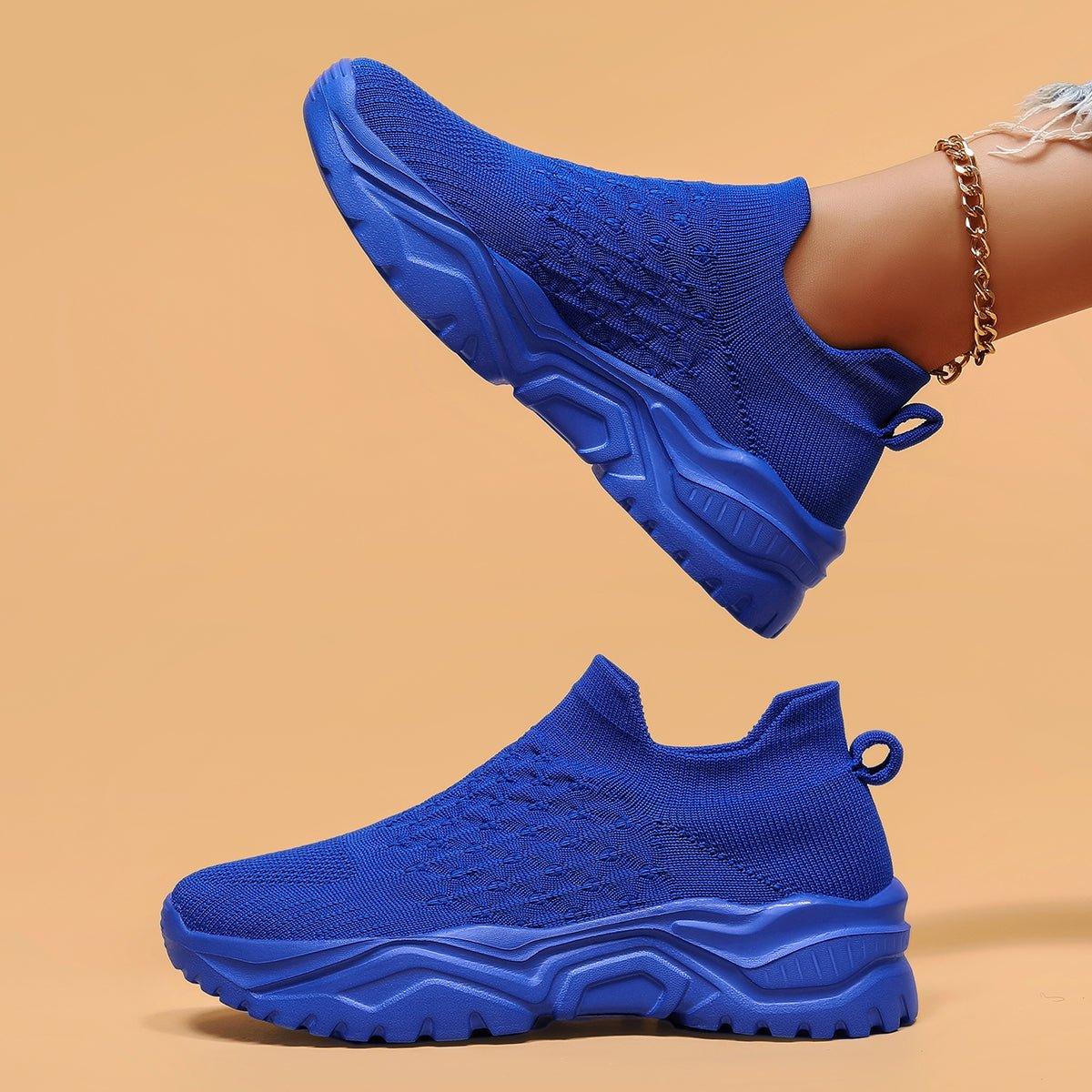 Orthopedische Instapschoenen Unisex Blauw Slip-On Comfortschoenen Voetondersteuning Lichtgewicht Dagelijks | Sulvida