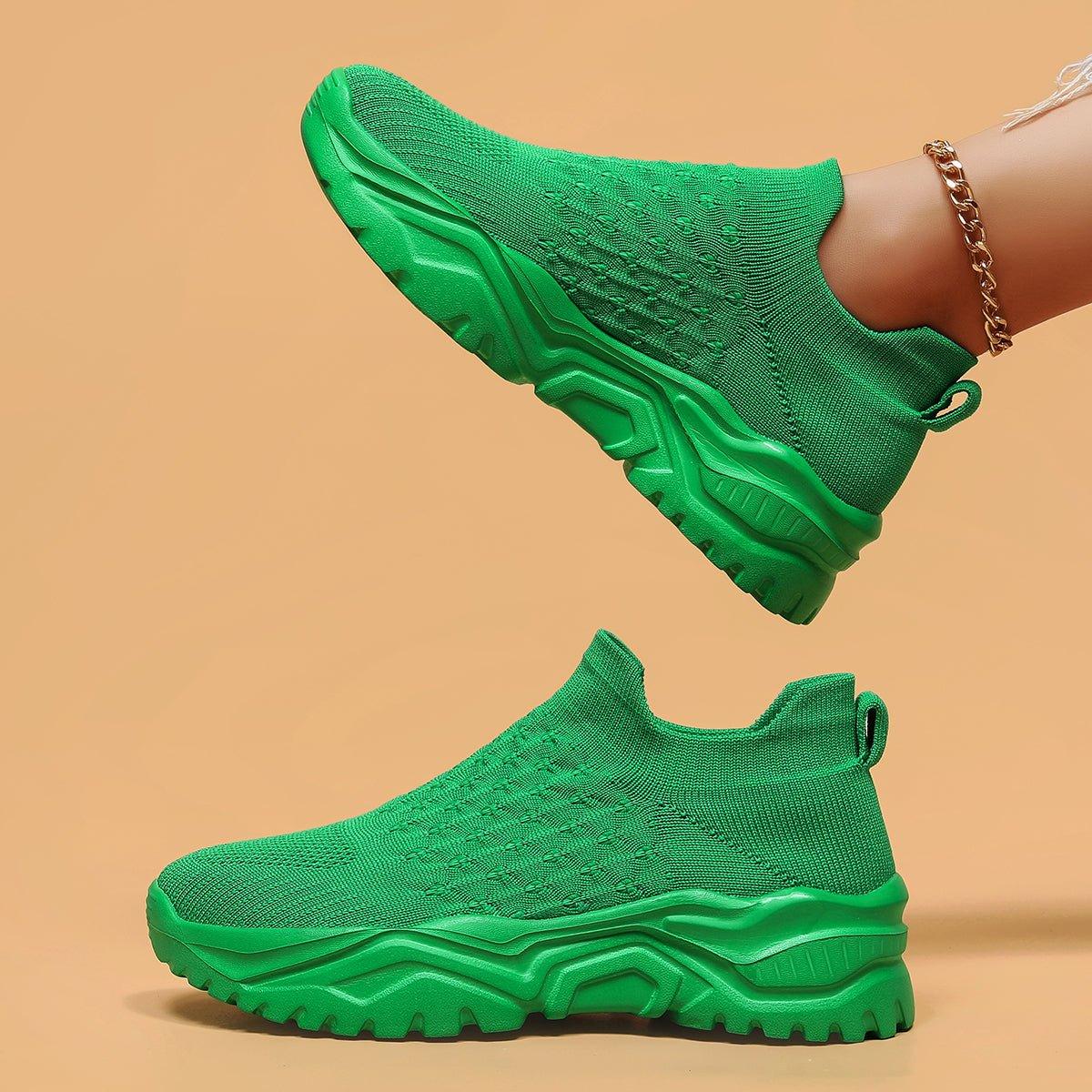 Orthopedische instapschoenen voor dames ademend flexibel comfortabel wandelen dagelijks gebruik loopschoenen | Sulvida