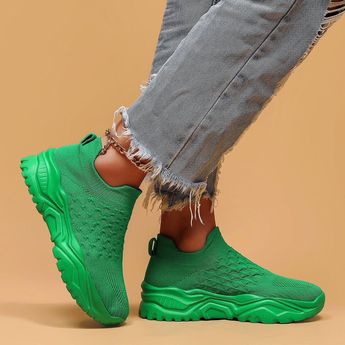 Orthopedische instapschoenen voor dames ademend flexibel comfortabel wandelen dagelijks gebruik loopschoenen | Sulvida