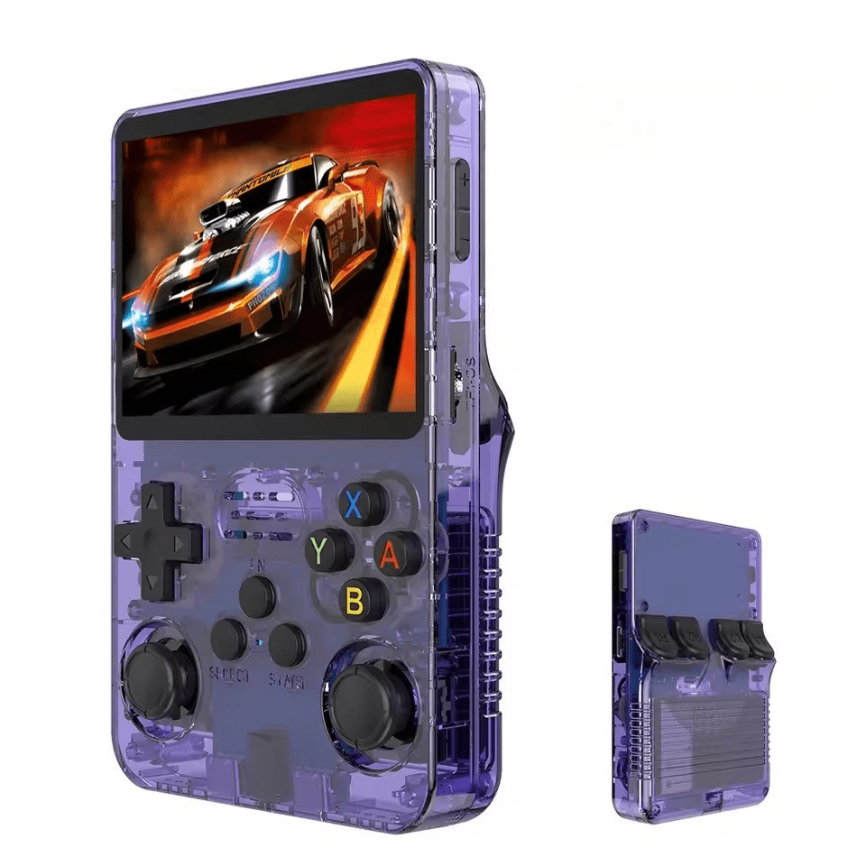 Draagbare Retro Gameconsole 10.000+ Games 3.5 Inch IPS Scherm 128GB Handheld Gaming Nostalgie Klassiekers | Sulvida