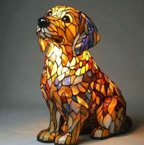 LED Nachtlampje Hond Decoratieve Tafelverlichting Huisdiersilhouet Stemmingsverlichting Sfeerlamp Kinderkamer | Sulvida