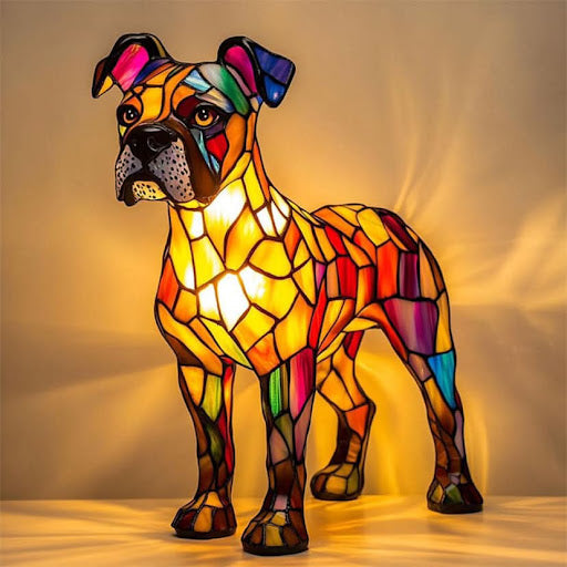 LED Nachtlampje Hond Decoratieve Tafelverlichting Huisdiersilhouet Stemmingsverlichting Sfeerlamp Kinderkamer | Sulvida