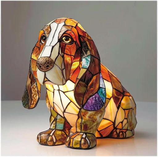 LED Nachtlampje Hond Decoratieve Tafelverlichting Huisdiersilhouet Stemmingsverlichting Sfeerlamp Kinderkamer | Sulvida
