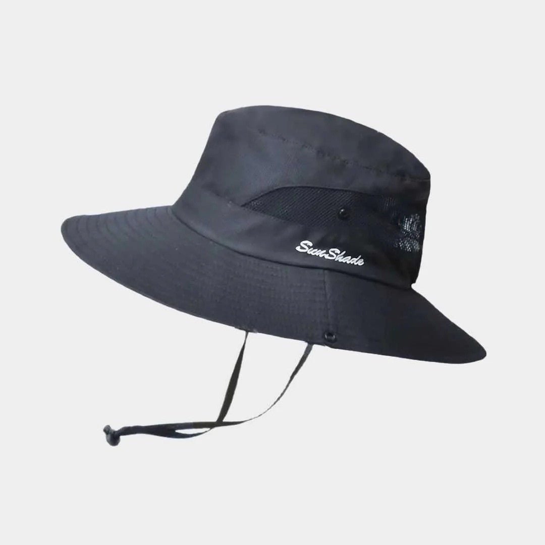 Zonnehoed met brede rand en UV-bescherming UPF 50+ voor tuin strand wandelen dames zomer vakantie outdoor | Sulvida