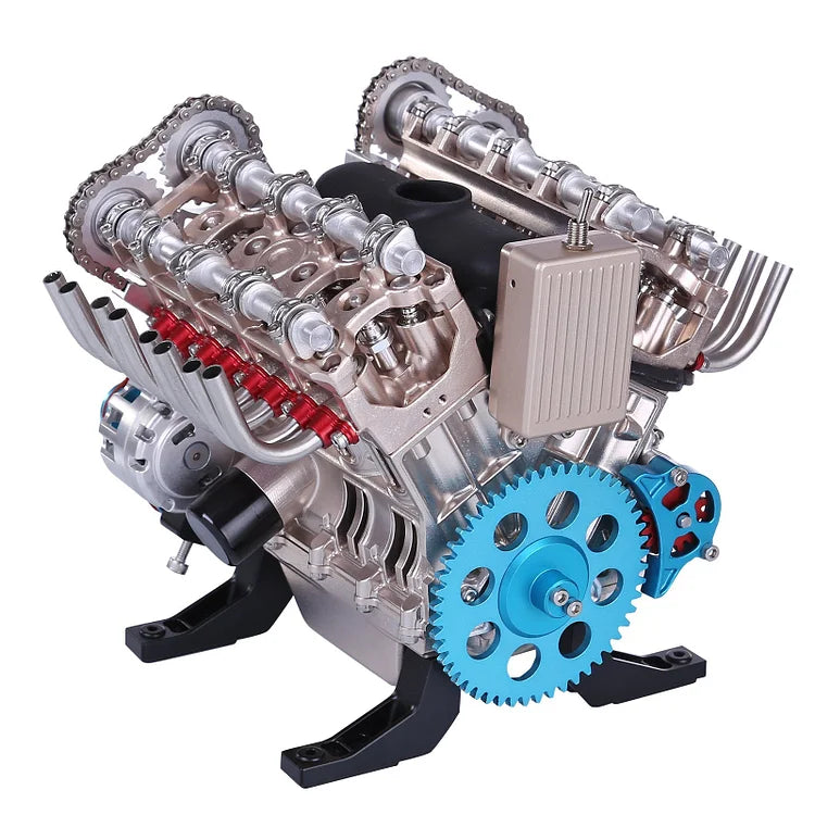 V8 Motorblok Ornament Decoratie voor Auto-liefhebbers Vintage Industrieel Design Cadeau Interieur Accessoire | Sulvida