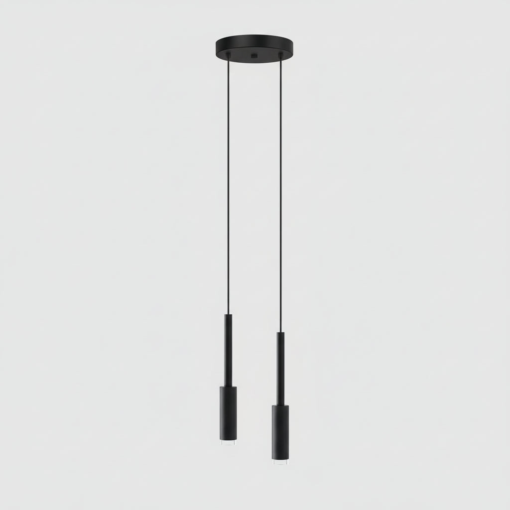 Verstelbare Cilinder Hanglamp Metaal LED Dimbaar Meervoudig Trappenhuis Villa Plafondverlichting Modern | Sulvida