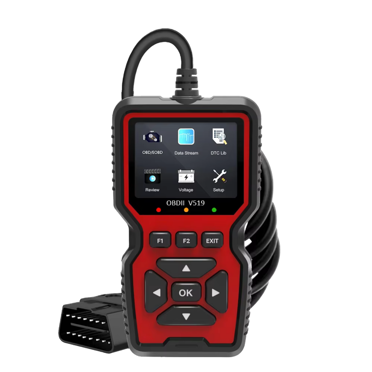 Scanner de diagnostic OBD2 pour voiture avec base de données de 35 000 codes défaut, lecture des données en direct, effacement des codes défaut et diagnostic du véhicule | Sulvida
