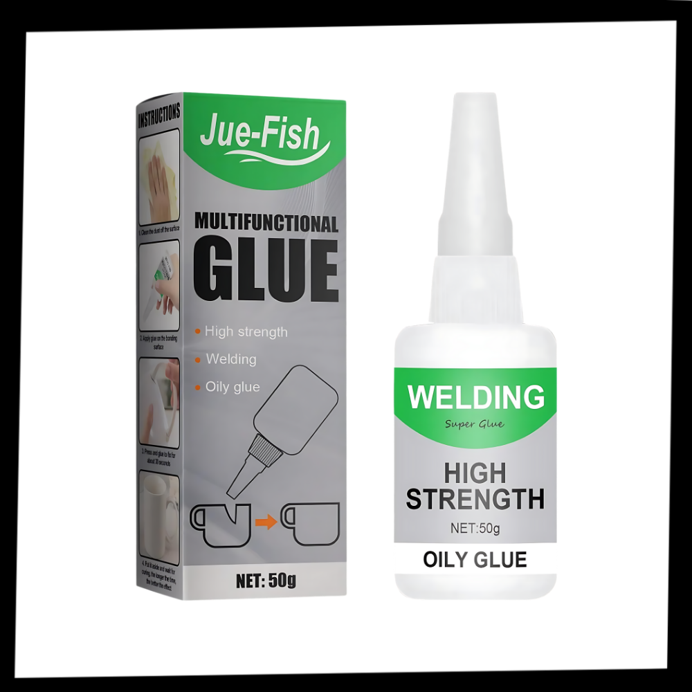 Universele Ultra Sterke Olie Reparatielijm 30g 50g Snelhardende Krachtige Alleslijm voor Metaal Keramiek Glas | Sulvida