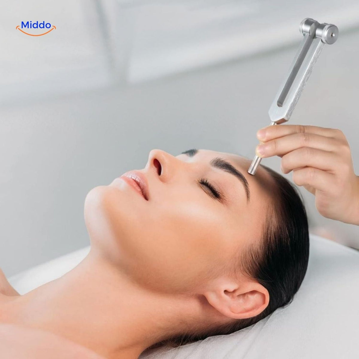 Stemvork 128 Hz voor Ontspanning Vibratietherapie Geluidsheling Meditatie Yoga Stressverlichting Wellness | Sulvida