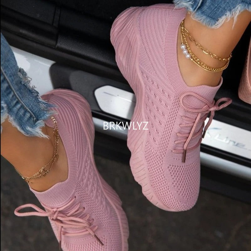 Dames Sneaker Viola – Comfortabele en Trendy Casual Schoenen voor Dames | Sulvida