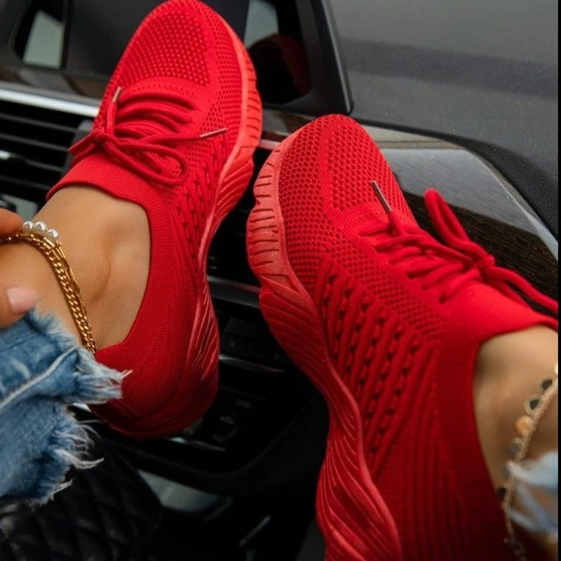 Dames Sneaker Viola – Comfortabele en Trendy Casual Schoenen voor Dames | Sulvida