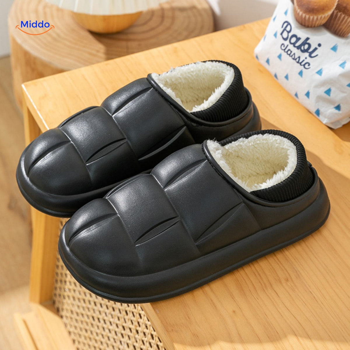 Huisslippers Antislip Katoenen Pantoffels Afneembare Velours Voering Indoor Outdoor Herfst Winter Unisex | Sulvida