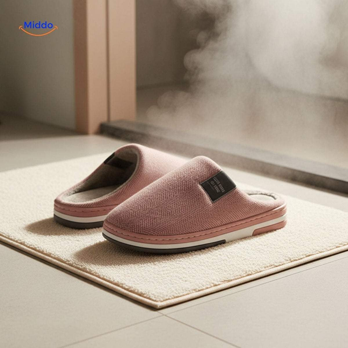 Pantoffels met zachte katoenen voering antislip TPR-zool warmtevast comfortabel huisschoeisel indoor | Sulvida