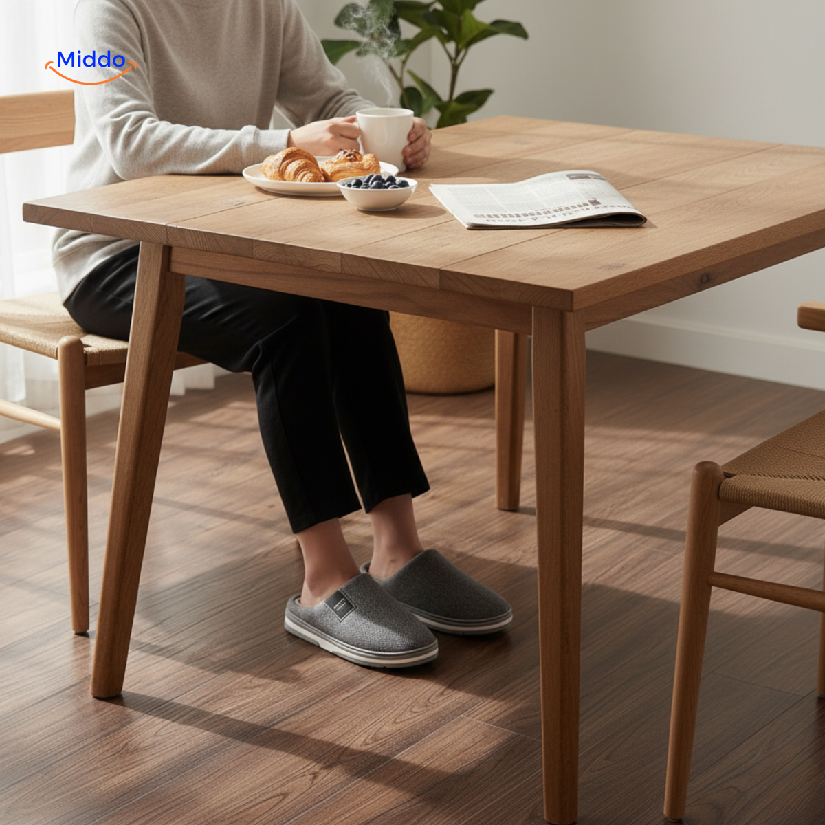 Pantoffels met zachte katoenen voering antislip TPR-zool warmtevast comfortabel huisschoeisel indoor | Sulvida