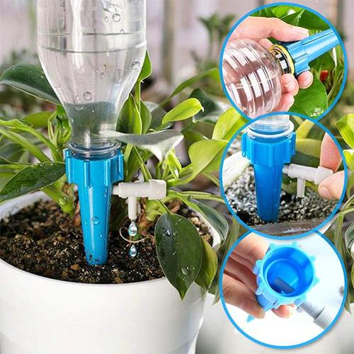 Automatische Bevloeiingsstenen voor Kamerplanten 12 Stuks Druppelsysteem Zelfbevloeiing Plantenverzorging | Sulvida