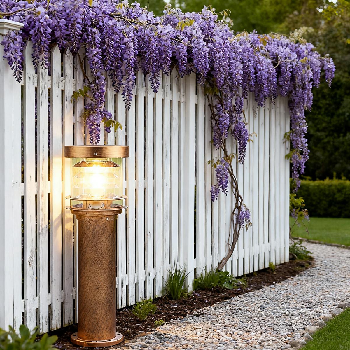 Cilindervormige LED Tuinlamp Gelaagd IP65 Zwart Brons Weerbestendig Padverlichting Buitenverlichting Tuin | Sulvida