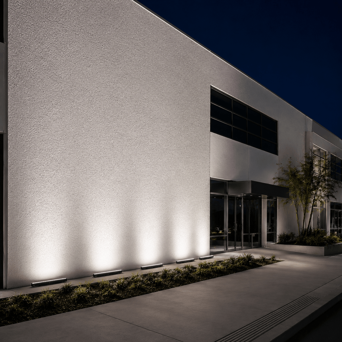 LED Gevellichtstrip 24V Waterdicht IP65 Aluminium Buitenverlichting Tuinlamp Architectuur Wandverlichting | Sulvida