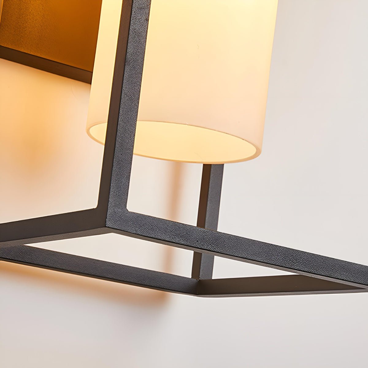 Buitenlamp Wandverlichting Zwart Rechthoekig Lantaarn IP65 Waterdicht LED E27 Buitenmuur Veranda Tuin | Sulvida