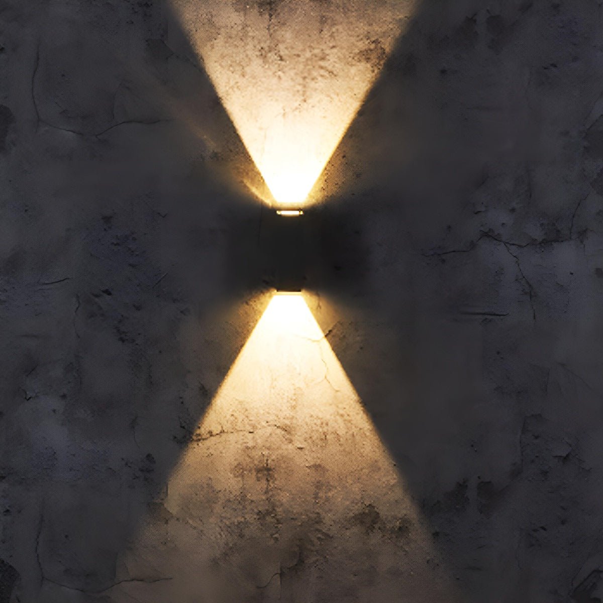 LED Buitenwandlamp Zwart Waterdicht IP65 Up & Down Verlichting Gevel Muur Veranda Tuin Aluminium Design | Sulvida