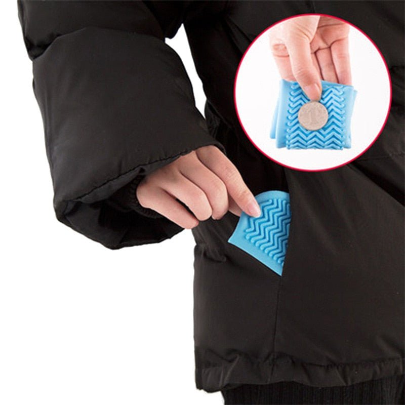 Surchaussures imperméables en silicone, réutilisables, protection contre la pluie, antidérapantes, pour activités extérieures et randonnée | Sulvida