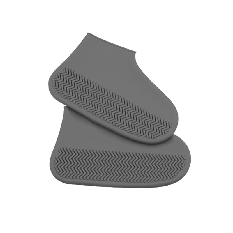 Surchaussures imperméables en silicone, réutilisables, protection contre la pluie, antidérapantes, pour activités extérieures et randonnée | Sulvida