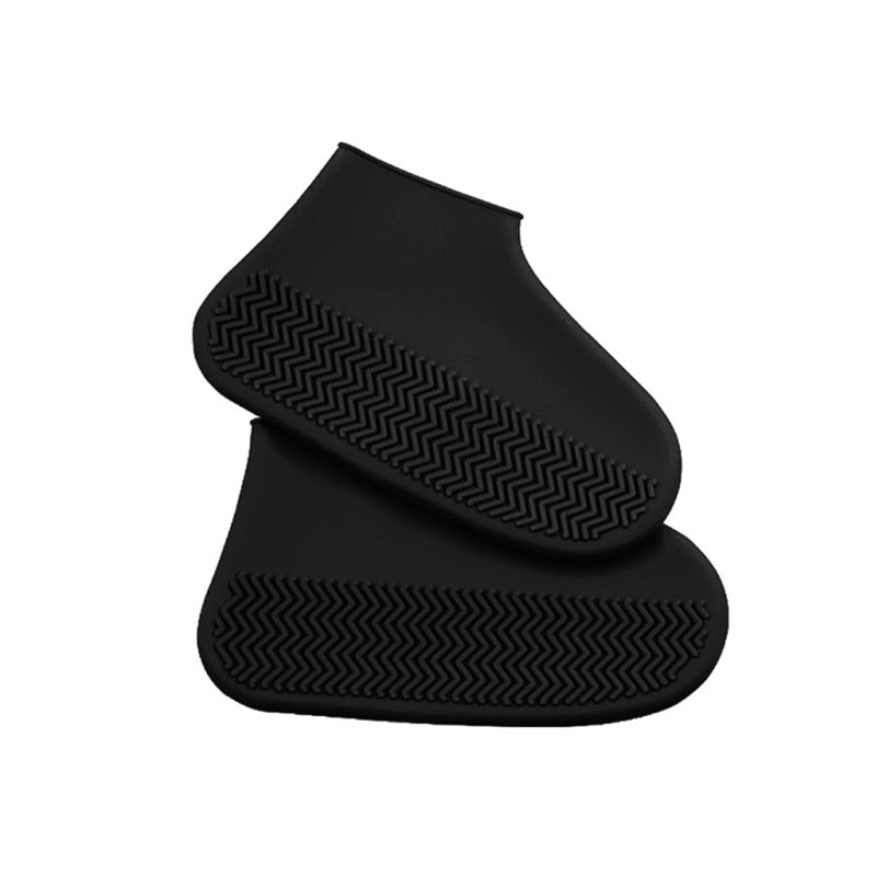 Surchaussures imperméables en silicone, réutilisables, protection contre la pluie, antidérapantes, pour activités extérieures et randonnée | Sulvida