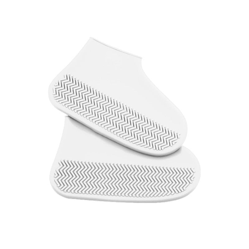 Surchaussures imperméables en silicone, réutilisables, protection contre la pluie, antidérapantes, pour activités extérieures et randonnée | Sulvida