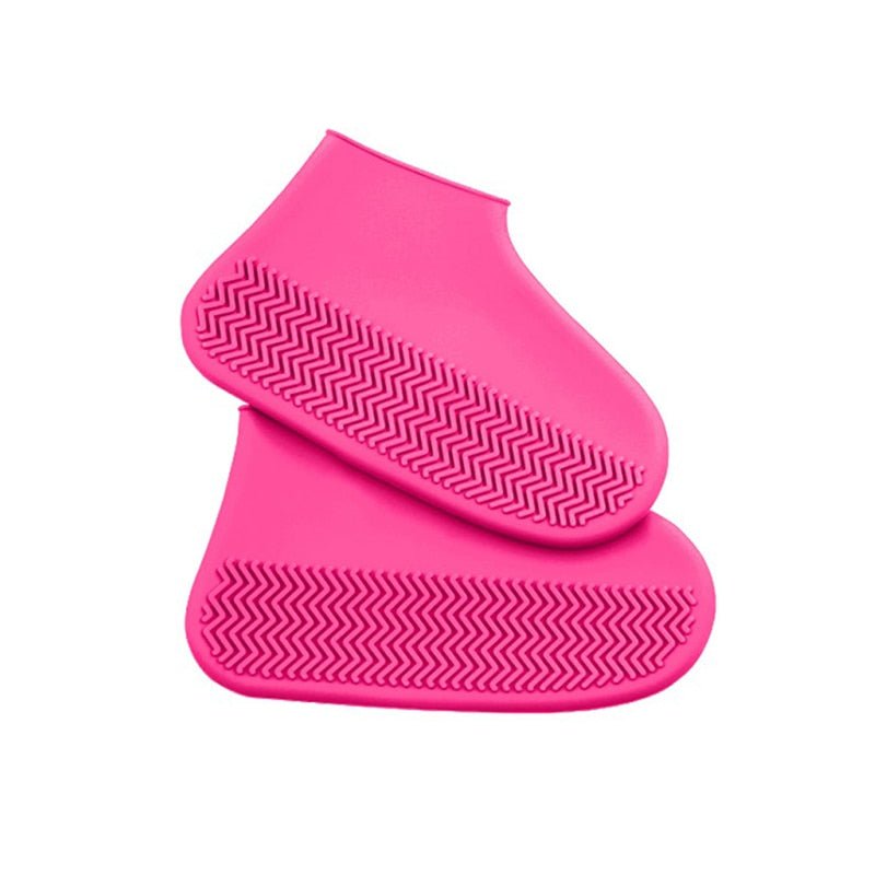 Surchaussures imperméables en silicone, réutilisables, protection contre la pluie, antidérapantes, pour activités extérieures et randonnée | Sulvida