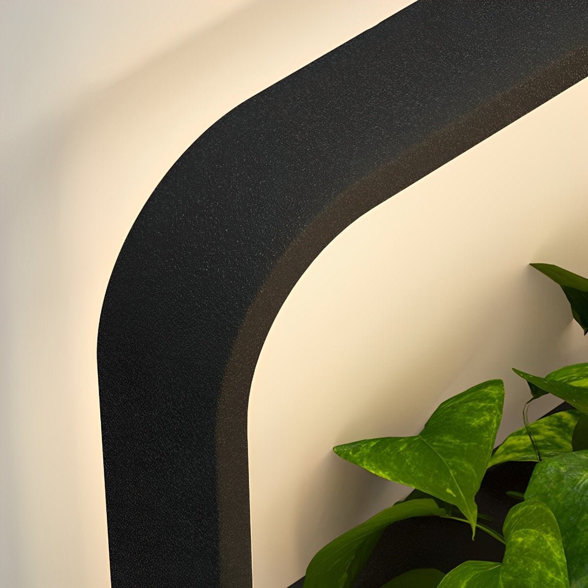 Wandlamp Buiten met Plantenbak Solar LED Zwart Waterdicht RVS Tuinverlichting Gevelverlichting Decoratief | Sulvida