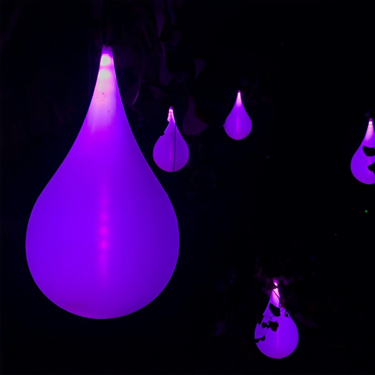 LED Hangverlichting Druppelvorm Waterdicht IP65 Sfeerlicht voor Tuin Terras Binnenplaats Buiten Sfeerverlichting | Sulvida