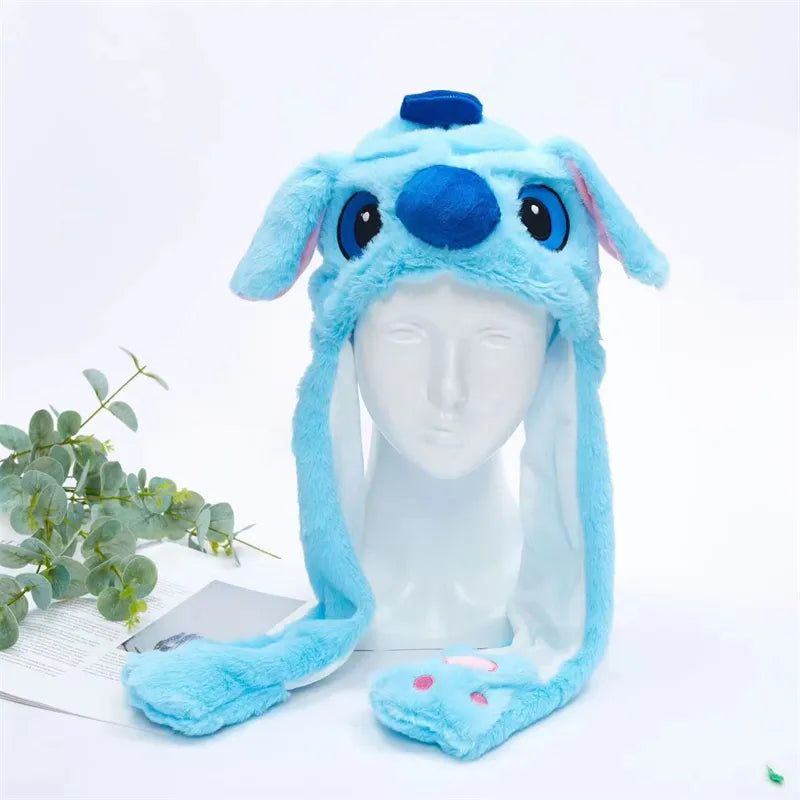 Interactieve Knuffelpet met Bewegende Oren – Pluche Muts Dieren Cosplay Accessoire voor Kinderen & Volwassenen | Sulvida