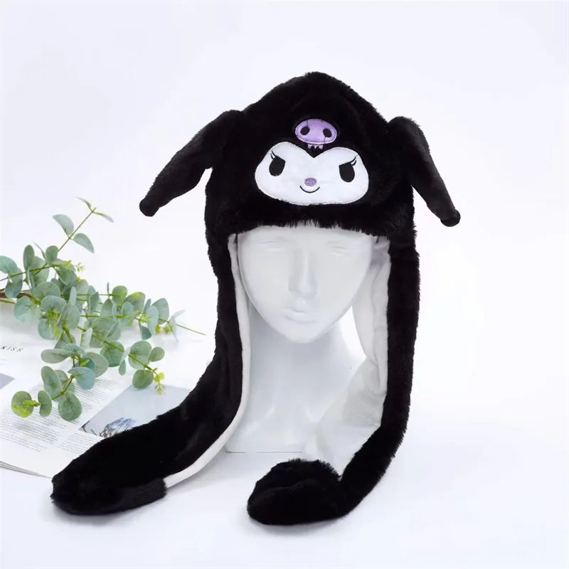 Interactieve Knuffelpet met Bewegende Oren – Pluche Muts Dieren Cosplay Accessoire voor Kinderen & Volwassenen | Sulvida
