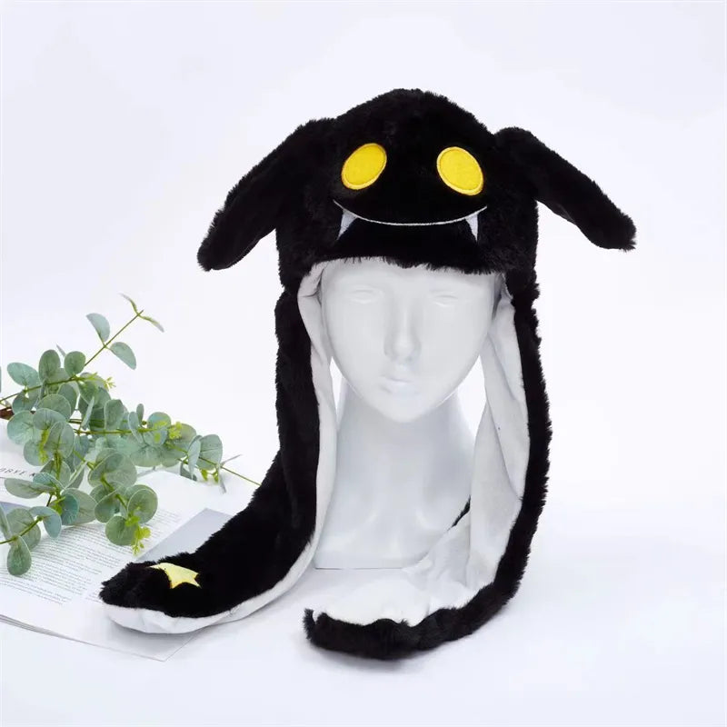 Interactieve Knuffelpet met Bewegende Oren – Pluche Muts Dieren Cosplay Accessoire voor Kinderen & Volwassenen | Sulvida