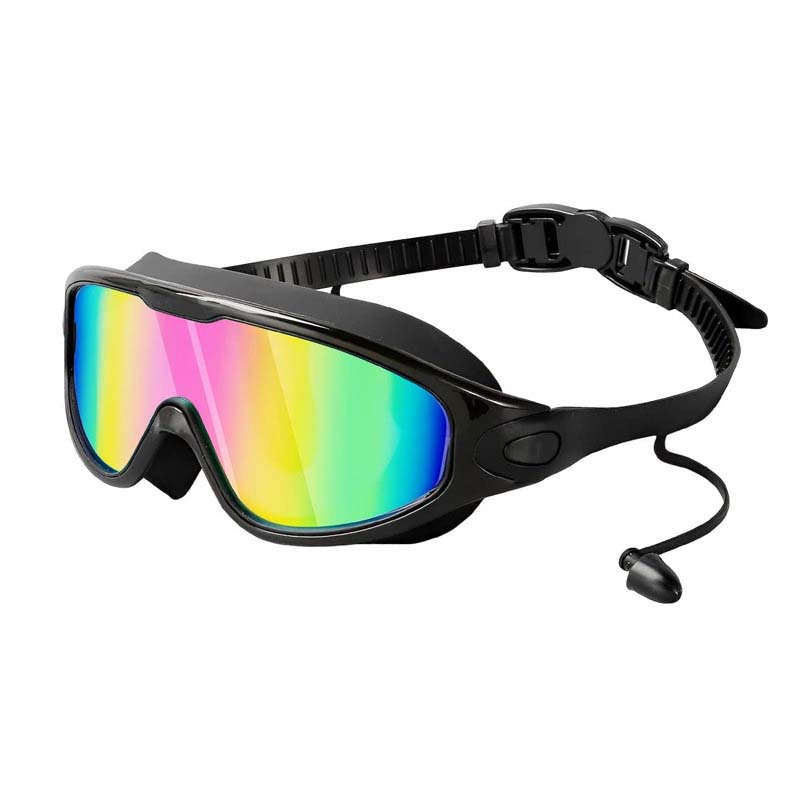 Zwembril Wide View Antifog Zwart Roze Blauw Zilver Volwassenen UV-bescherming Comfortabel Zwemmen Recreatie | Sulvida