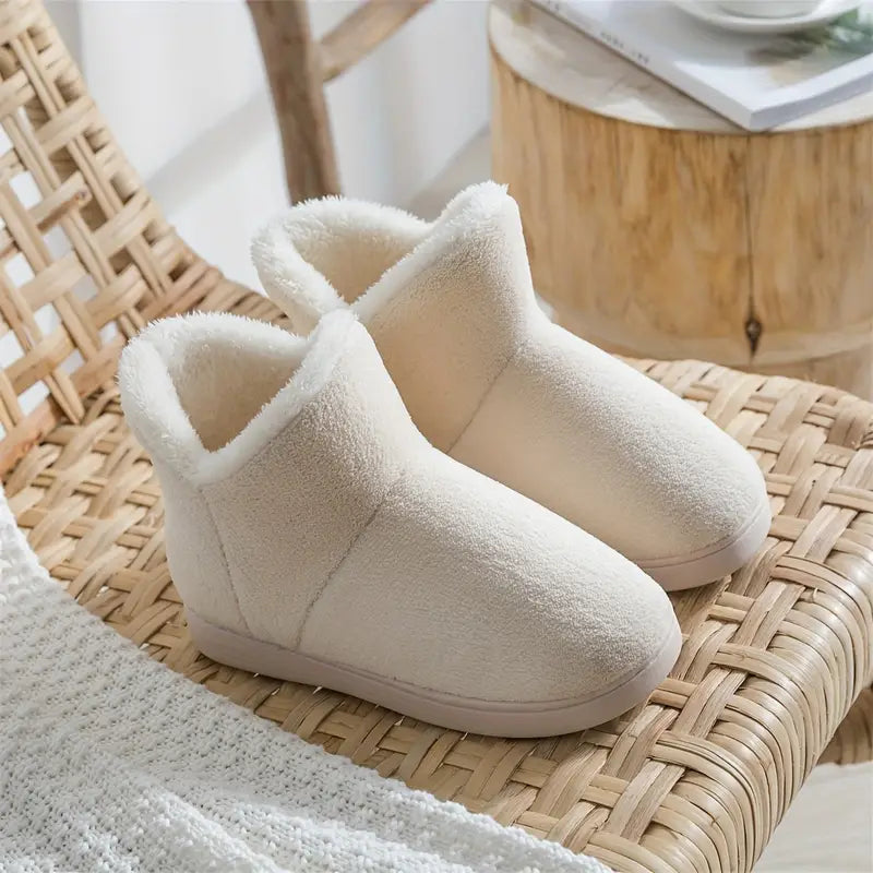 Warme Dames Sloffen met Zachte Sherpa Voering voor Ultiem Thuiscomfort in Roze Kaki Grijs Groen en Beige | Sulvida