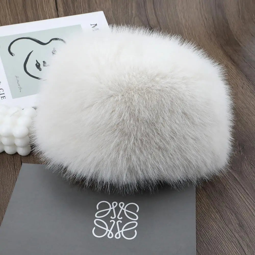 Bontmuts Kunstbont Winterhoed Russische Ushanka Bomber Style Warm Fluffy Knuffelig Oorflappen Wintermode | Sulvida