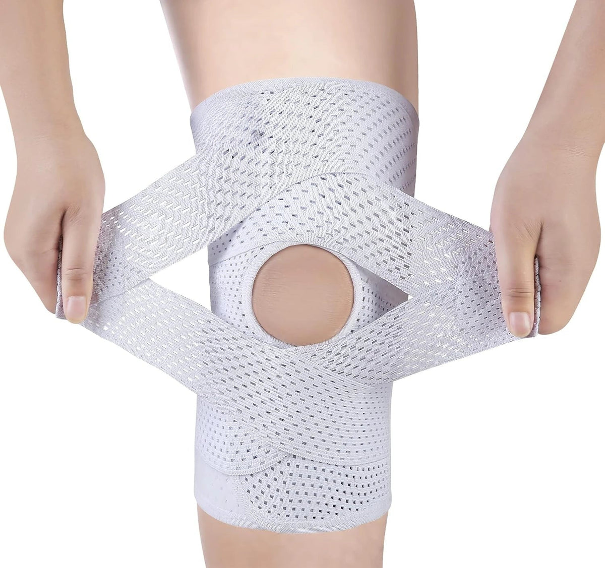 Genouillère réglable avec système de compression pour le sport, la récupération, la stabilité et le maintien au quotidien | Sulvida
