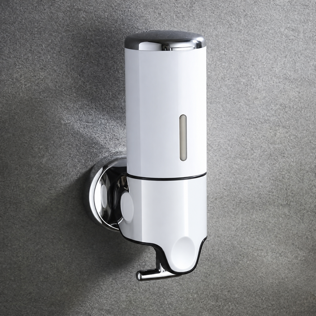 Wandzeepdispenser 500ml RVS – Pompflacon voor Badkamer Douche Toilet Wastafel – Lotion Shampoo Dispenser | Sulvida