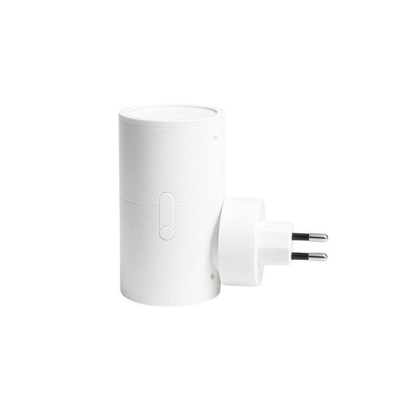 Dimbare LED-Nachtlamp met Dag-Nachtsensor Zwart Wit Wandlamp Stekkerlamp 220V 10W Slaapkamer Hal Trappenhuis | Sulvida