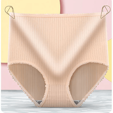 Lekbestendige Damesondergoed Set – Veilig Ademend 3-Pack Katoenmix Slipjes Comfort Menstruatie Incontinentie | Sulvida