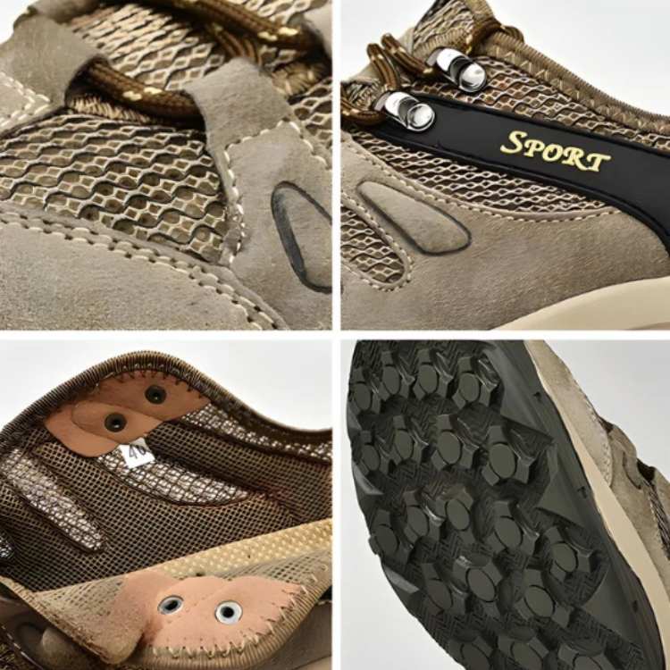 Wandelschoenen voor dames lichtgewicht ademend anti-slip outdoorschoenen voor wandelen trekking en outdoor | Sulvida
