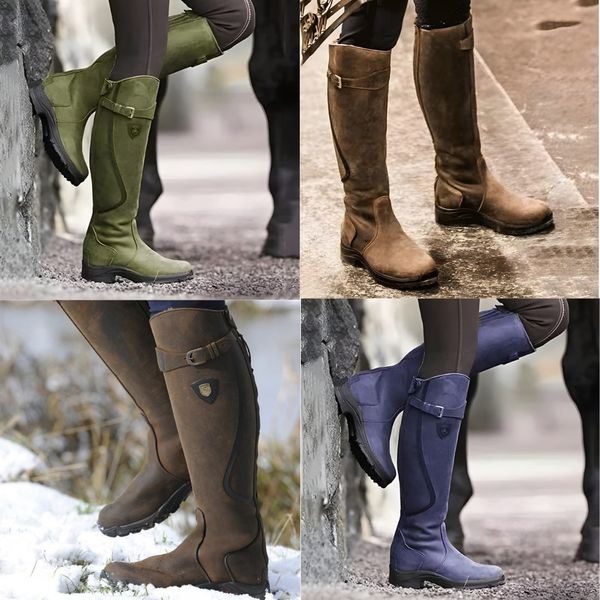 Waterdichte Dames Wandellaarzen Zwart Bruin Groen Paars Herfst Winter Outdoor Stevige Trekking Schoenen | Sulvida